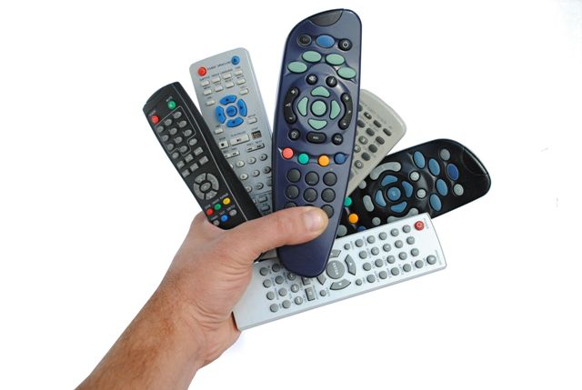 six remote controls